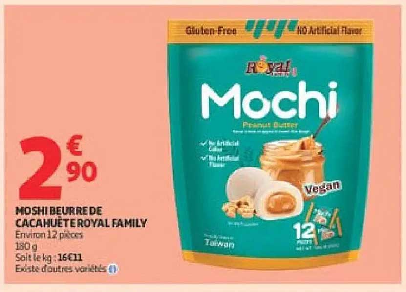 MOSHI BEURRE DE CACAHUETE ROYAL FAMILY