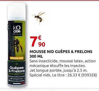 MOUSSE NID GUÊPES & FRELONS 300 ML