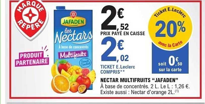 NECTAR MULTIFRUITS “JAFADEN”