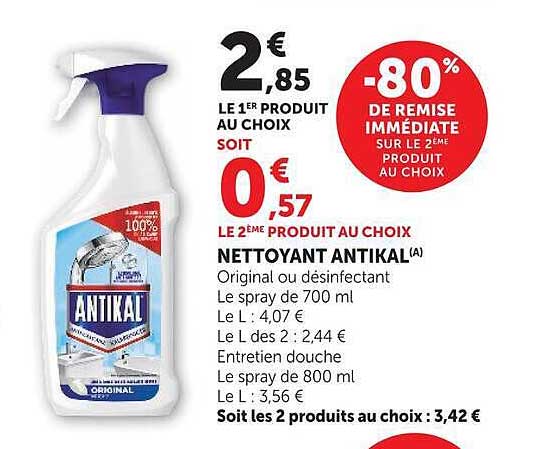 NETTOYANT ANTIKAL(A)