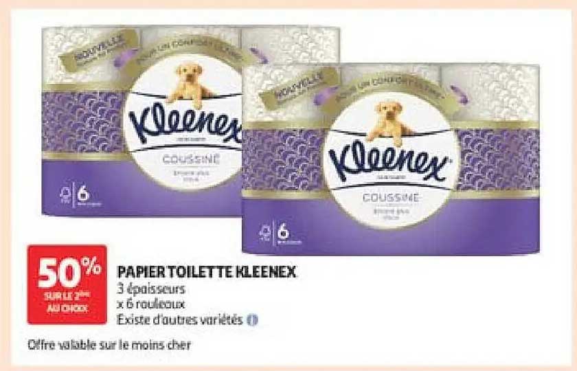 PAPIER TOILETTE KLEENEX