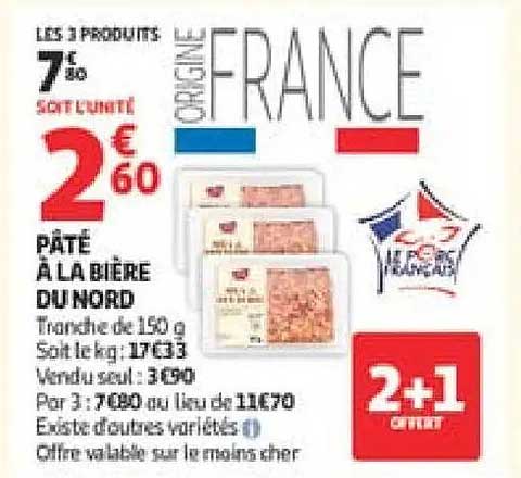 PÂTÉ À LA BIÈRE DU NORD