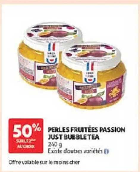 PERLES FRUITÉES PASSION JUST BUBBLETEA