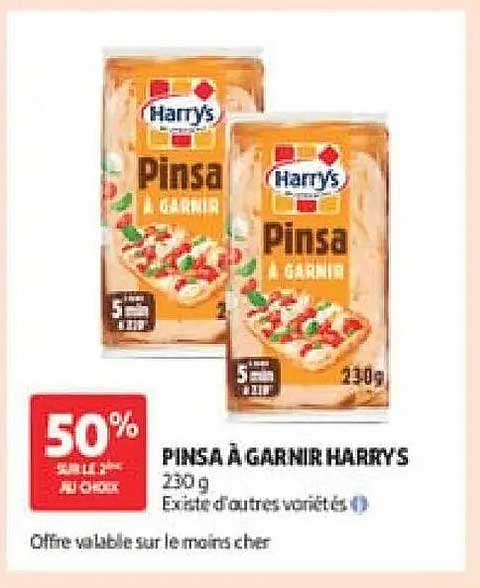 PINSA À GARNIR HARRY'S