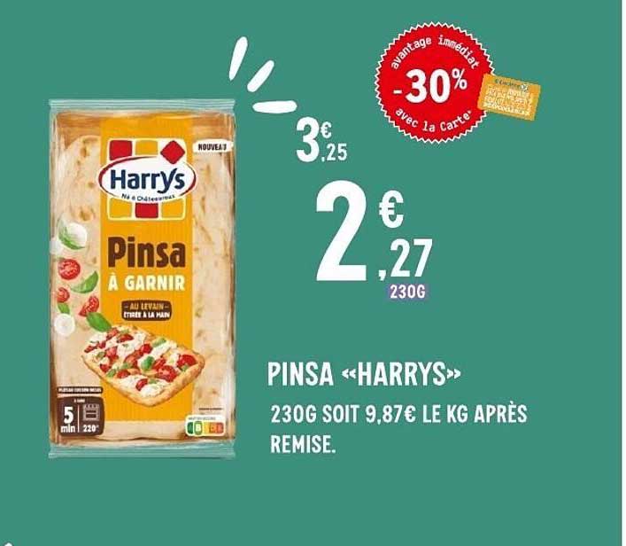 PINSA «HARRYS»