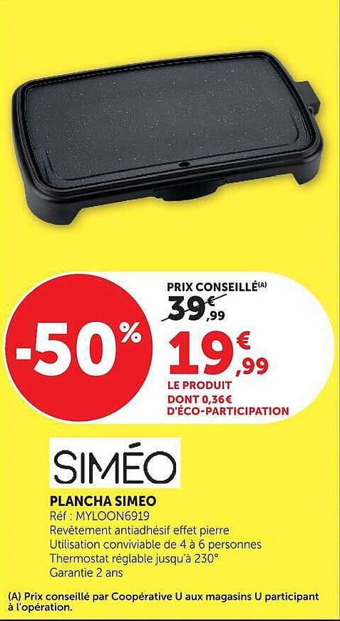 PLANCHA SIMEO