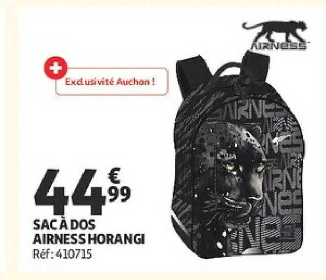 SAC A DOS AIRNESS SHORANGI Réf.: 410715