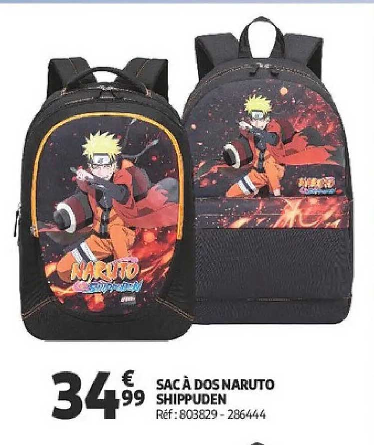 SAC À DOS NARUTO SHIPPUDEN