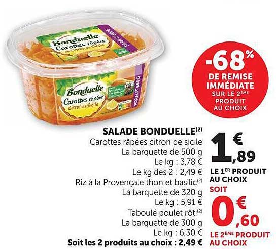SALADE BONDUELLE