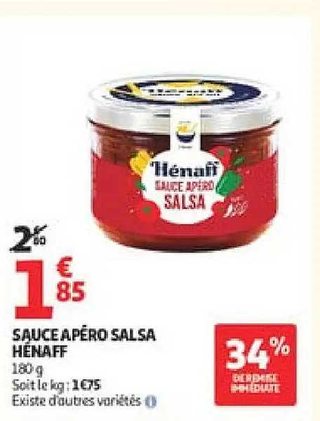 SAUCE APÉRO SALSA HENAFF