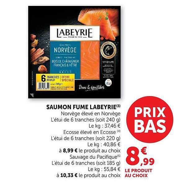 SAUMON FUMÉ LABEYRIE
