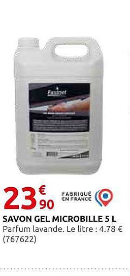 SAVON GEL MICROBILLE 5 L