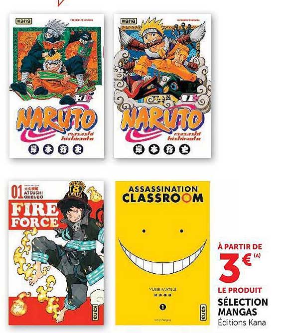 SÉLECTION MANGAS Editions Kana