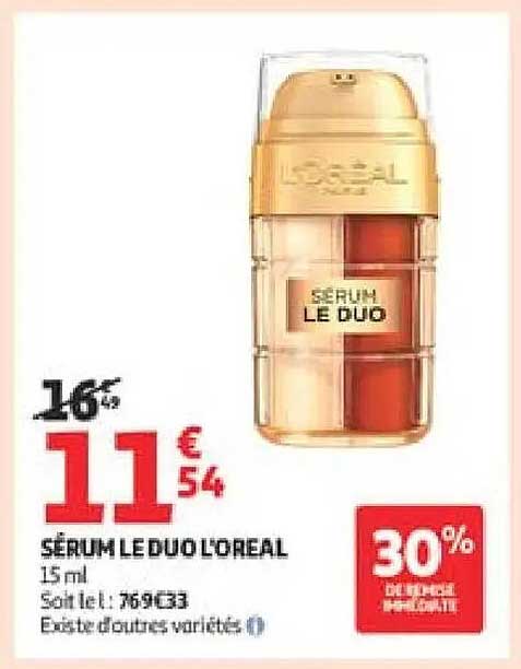 SÉRUM LE DUO LOREAL