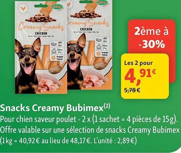 Snacks Creamy Bubimex(2)