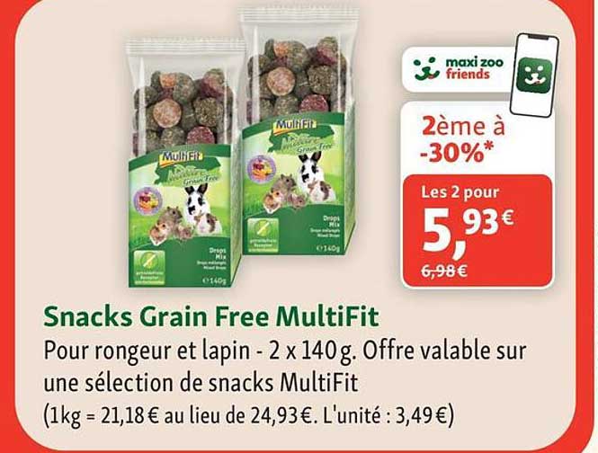 Snacks Grain Free MultiFit