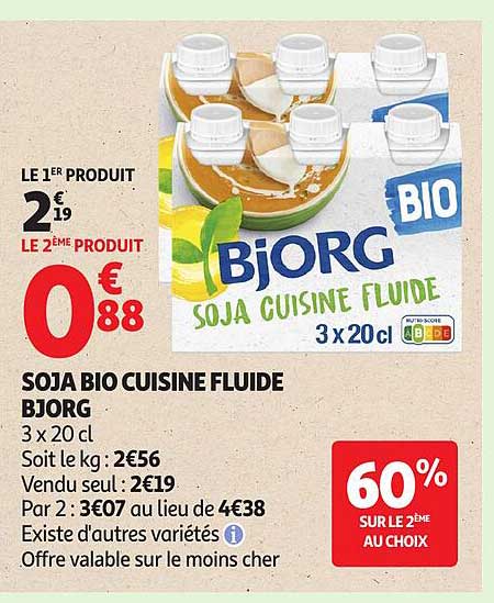 SOJA BIO CUISINE FLUIDE BIORG
