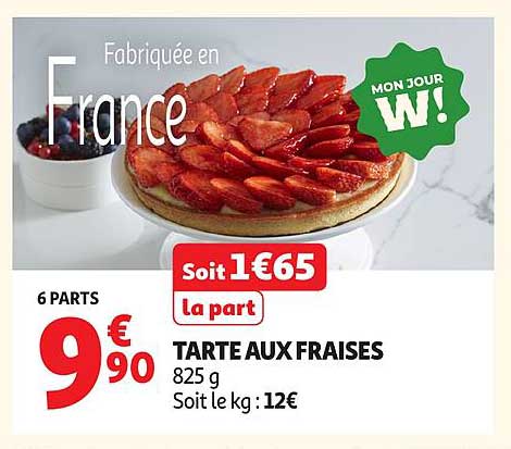 TARTE AUX FRAISES