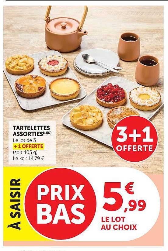 TARTELETTES ASSORTIES