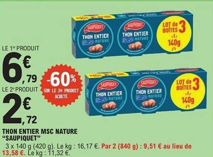 THON ENTIER MSC NATURE “SAUPIQUET”