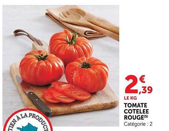 TOMATE COTELÉE ROUGE