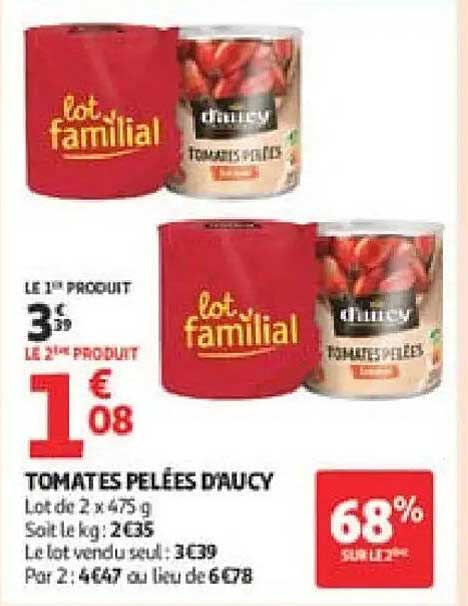 TOMATES PELEES DAUCY