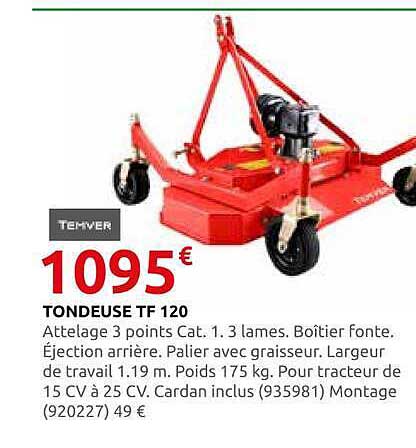 TONDEUSE TF 120