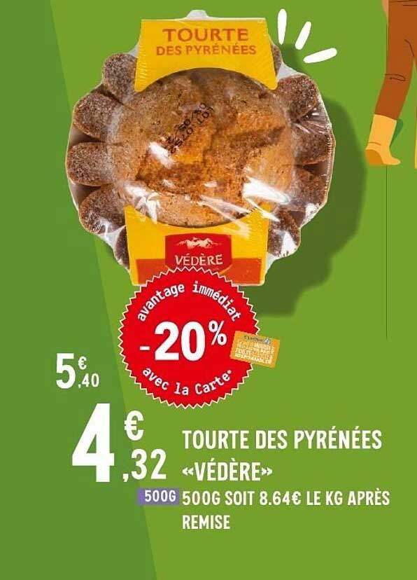 TOURTE DES PYRÉNÉES «VÉDÈRE»