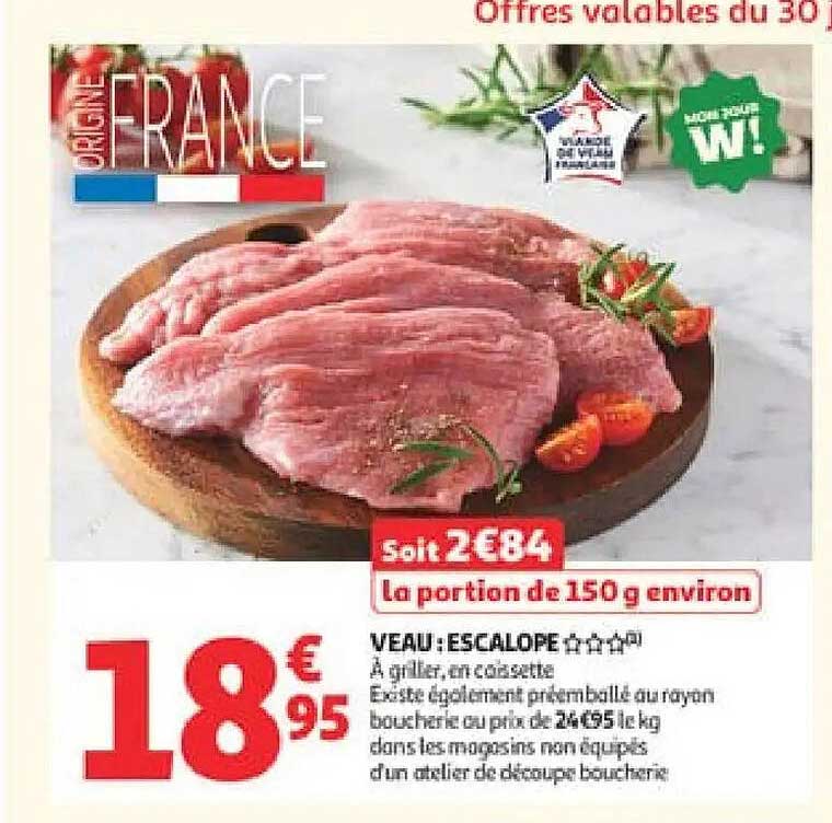 VEAU : ESCALOPE