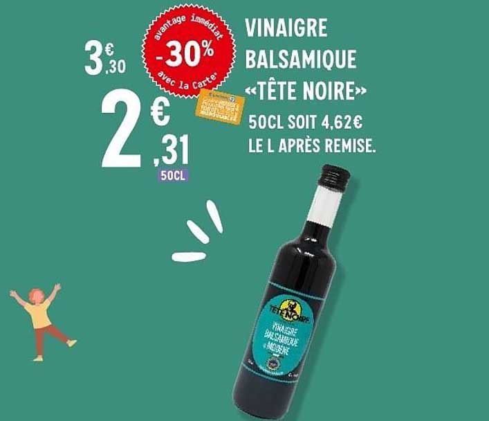 VINAIGRE BALSAMIQUE «TÊTE NOIRE»