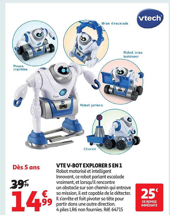 VTE V-BOT EXPLORER 5 EN 1