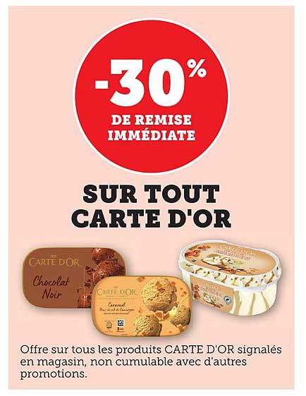 -30% DE REMISE IMMÉDIATE