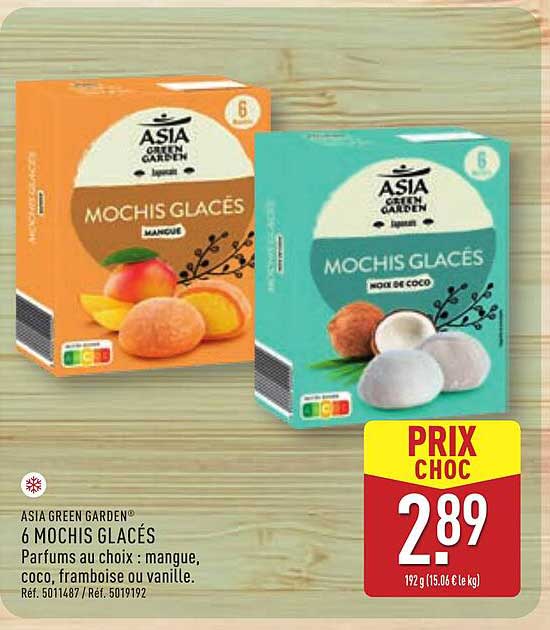 6 MOCHIS GLACÉS