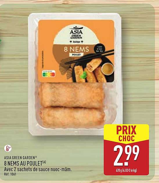 8 NEMS AU POULET