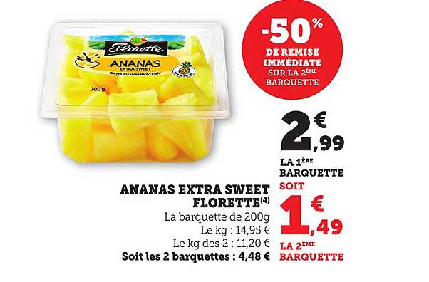 ANANAS EXTRA SWEET FLORETTE