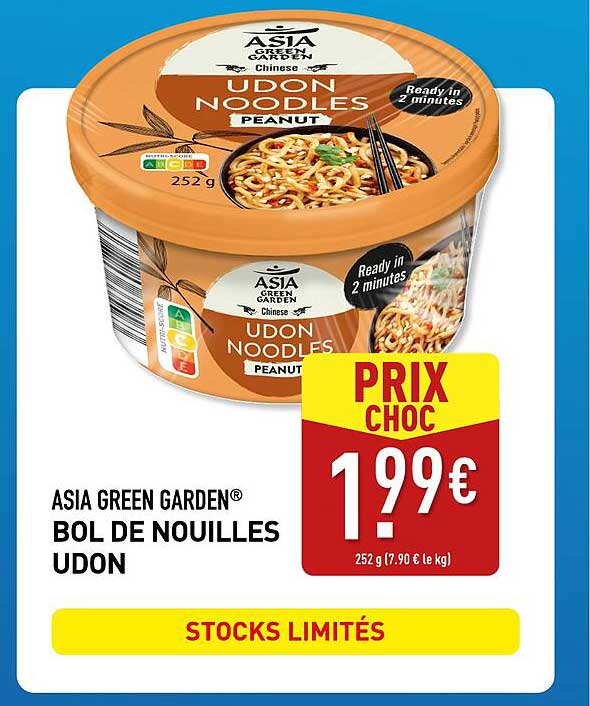 ASIA GREEN GARDEN® BOL DE NOUILLES UDON