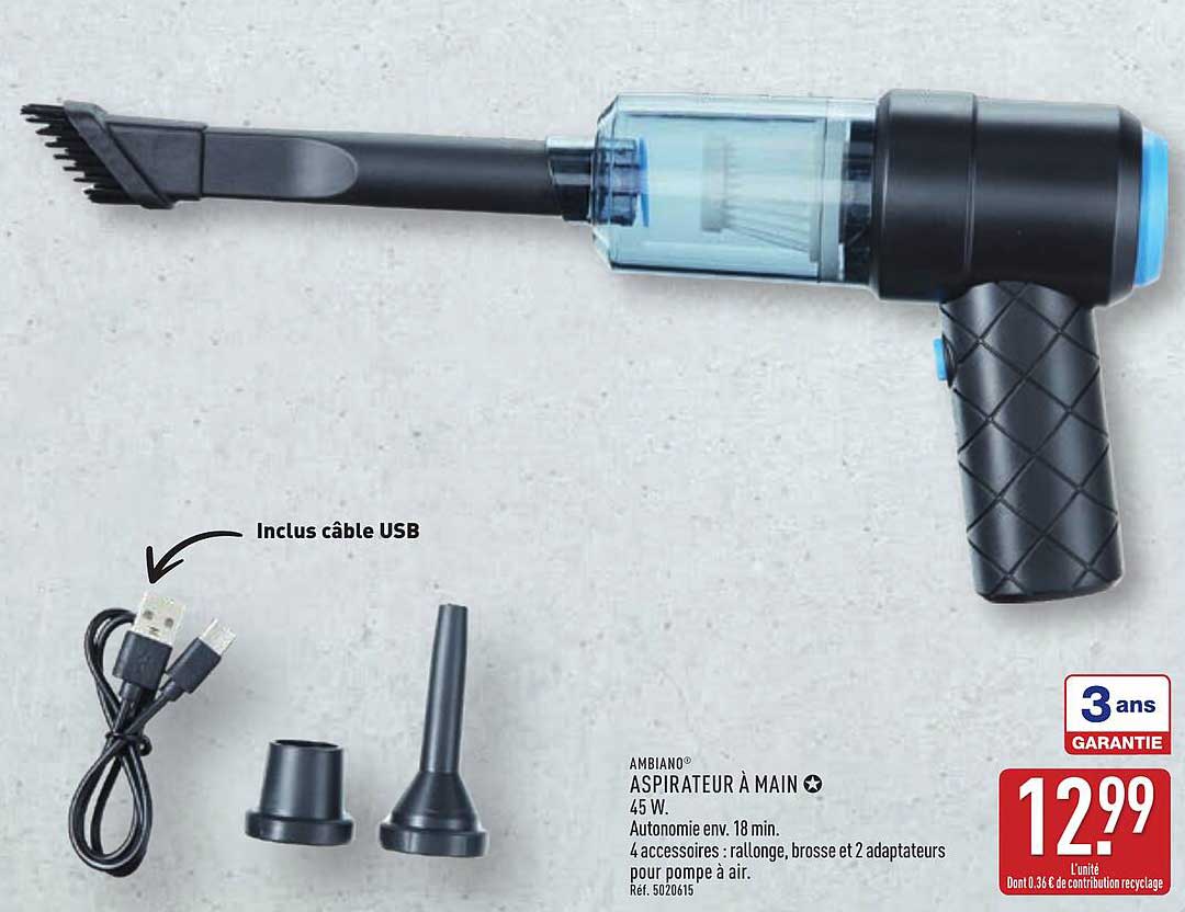 ASPIRATEUR À MAIN 45 W