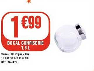 BOCAL CONFISERIE 1.5 L