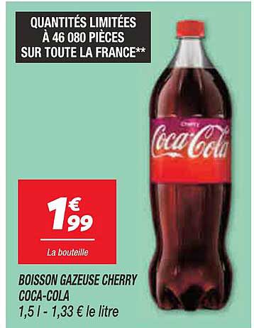 BOISSON GAZEUSE CHERRY COCA-COLA
