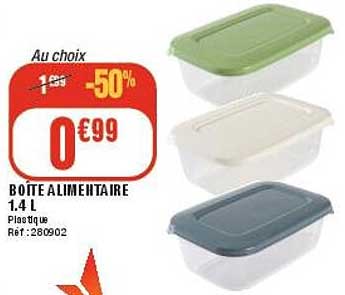 BOÎTE ALIMENTAIRE 1.4 L