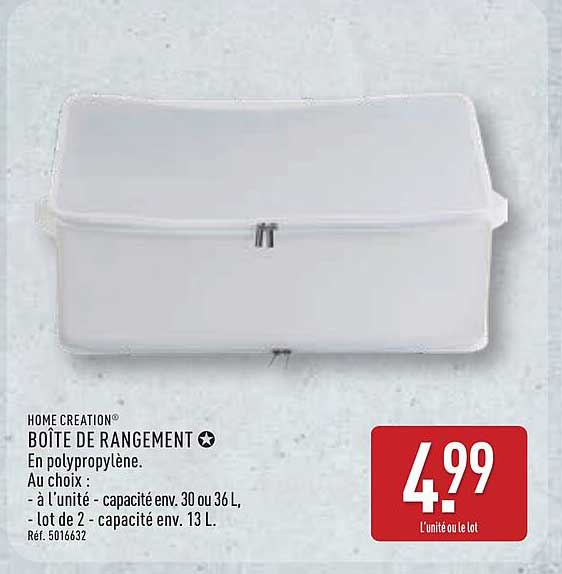BOÎTE DE RANGEMENT