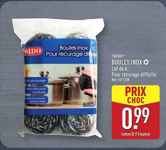 BOULES INOX