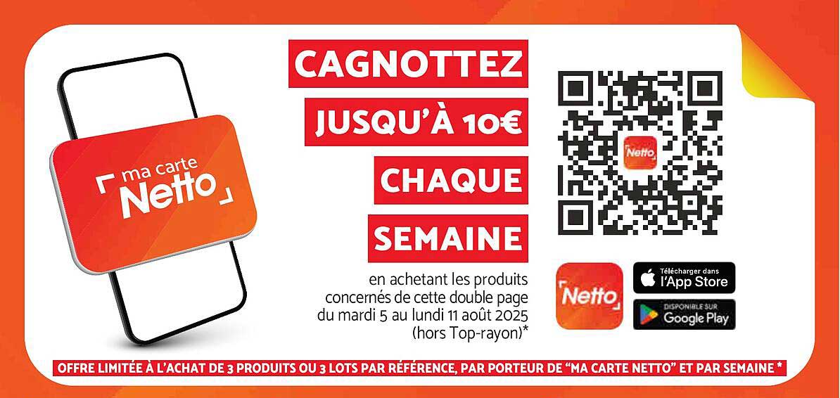 CAGNOTTEZ JUSQU’À 10€ CHAQUE SEMAINE