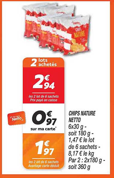 CHIPS NATURE NETTO
