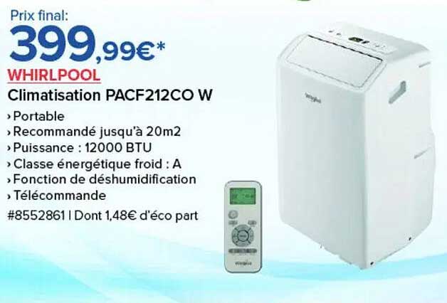 Climatisation PACF212CO W