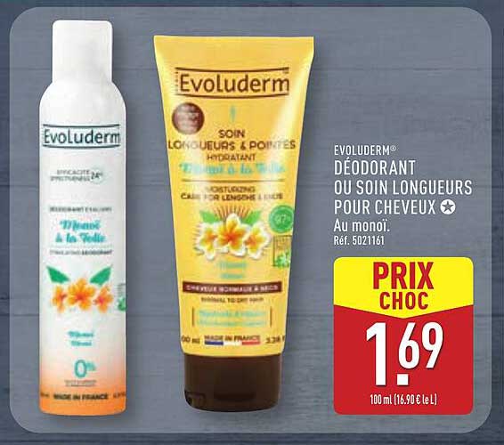 DEODORANT OU SOIN LONGUEURS POUR CHEVEUX