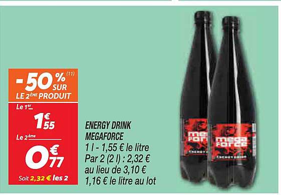 ENERGY DRINK MEGAFORCE