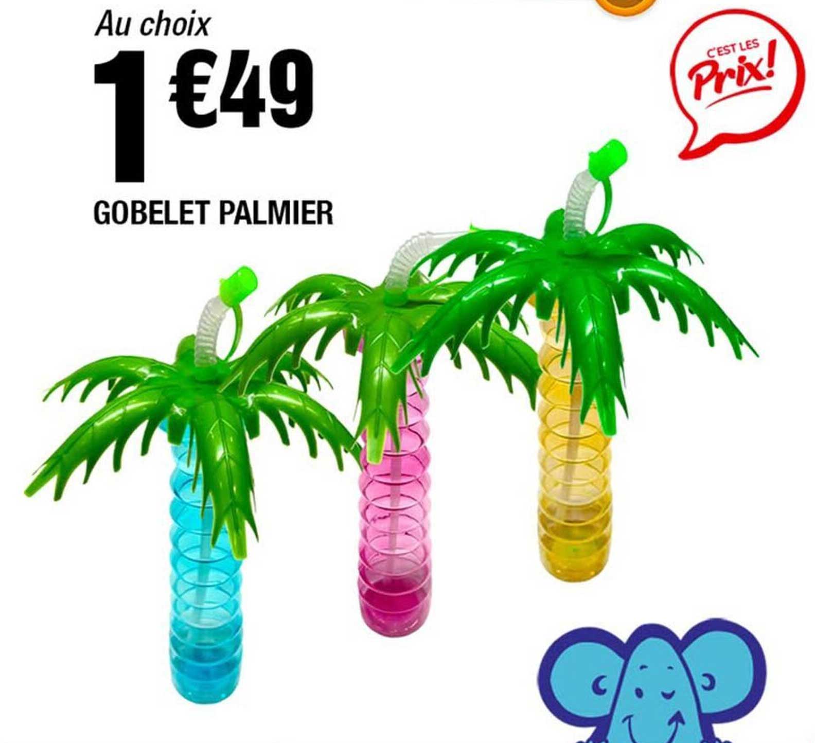 GOBELET PALMIER