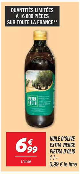 HUILE D'OLIVE EXTRA VIERGE PIETRA D'OLIO