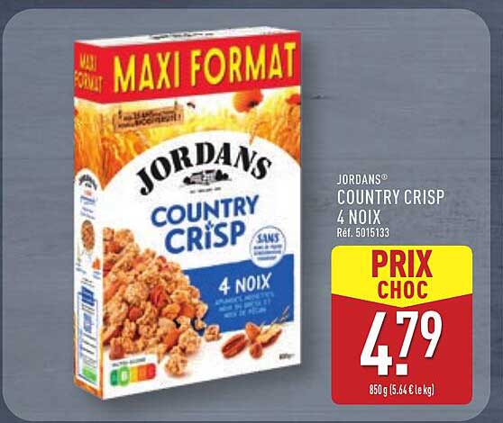 JORDANS® COUNTRY CRISP 4 NOIX